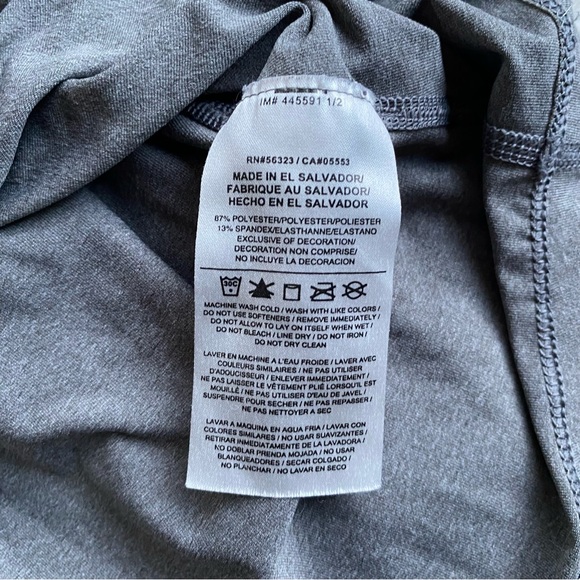 Nike long sleeve grey running top - Picture 6 of 7